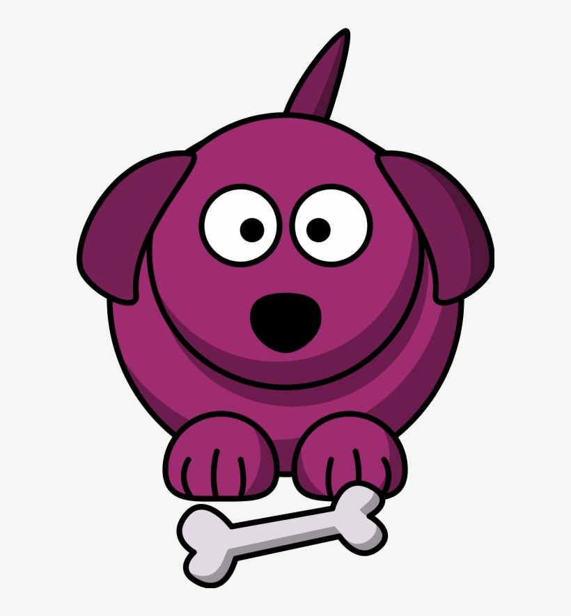 Vector Clip Art - Cartoon Dog Getting A Treat, transparent png download