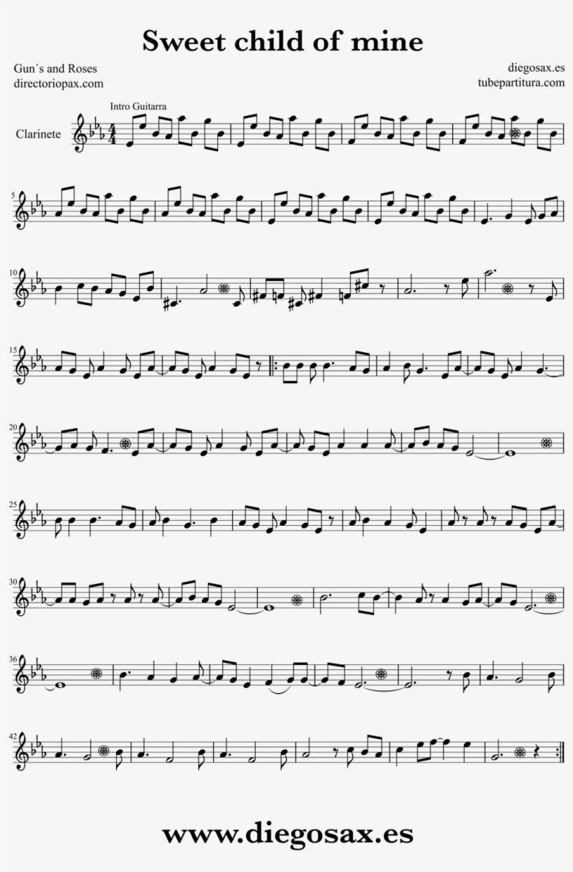 Picture - Viva La Vida Partitura Sax Alto, transparent png download