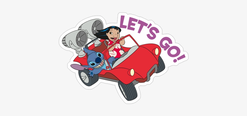 Viber Sticker «lilo & Stitch» - Lilo & Stitch, transparent png download