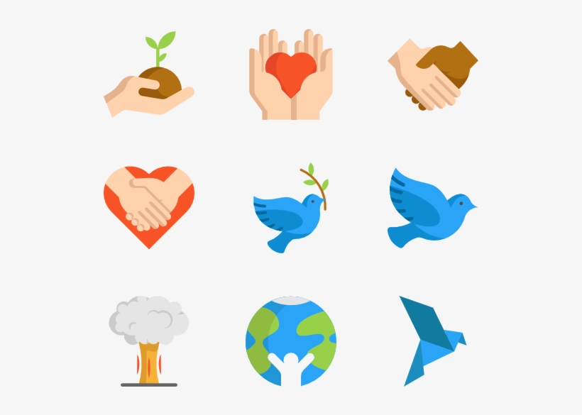 Peace - Peace Icons, transparent png download