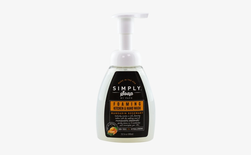 Foaming Kitchen & Hand Wash Mandarin Rosemary - Kitchen, transparent png download