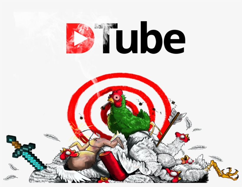 Fowlplay Chicken With Dtube Weed - Portable Network Graphics, transparent png download