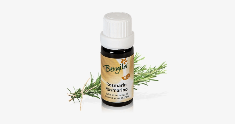 Rosemary Essential Oil Bergila Organic 10 Ml - Olio Essenziale Di Rosmarino, transparent png download