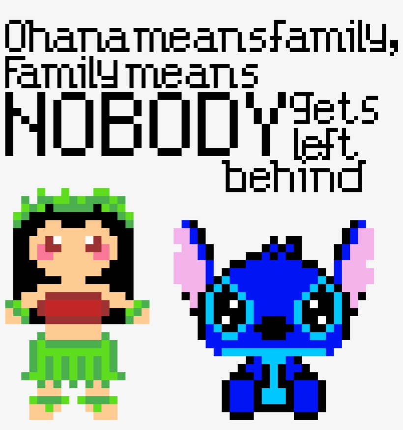 Lilo And Stitch Combo - Stitch Pixel, transparent png download