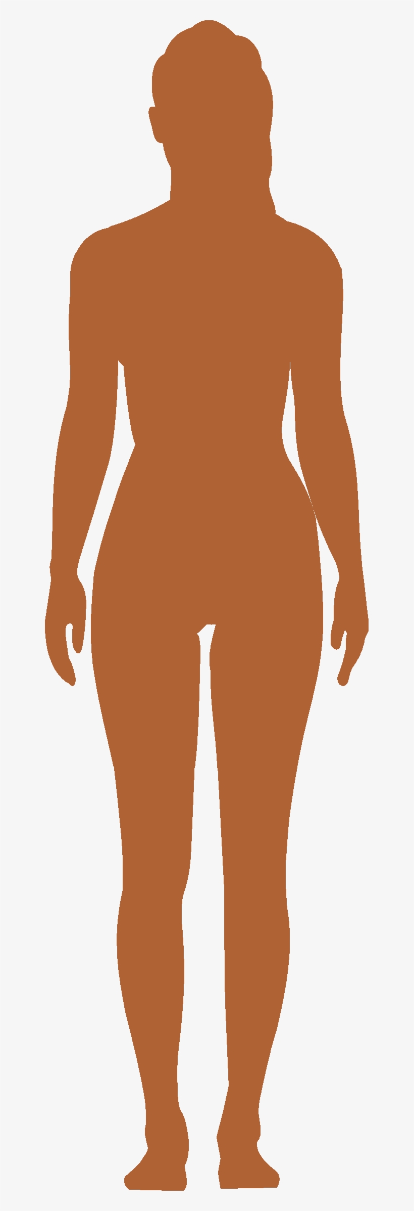 Female Shadow - Female Body Png, transparent png download