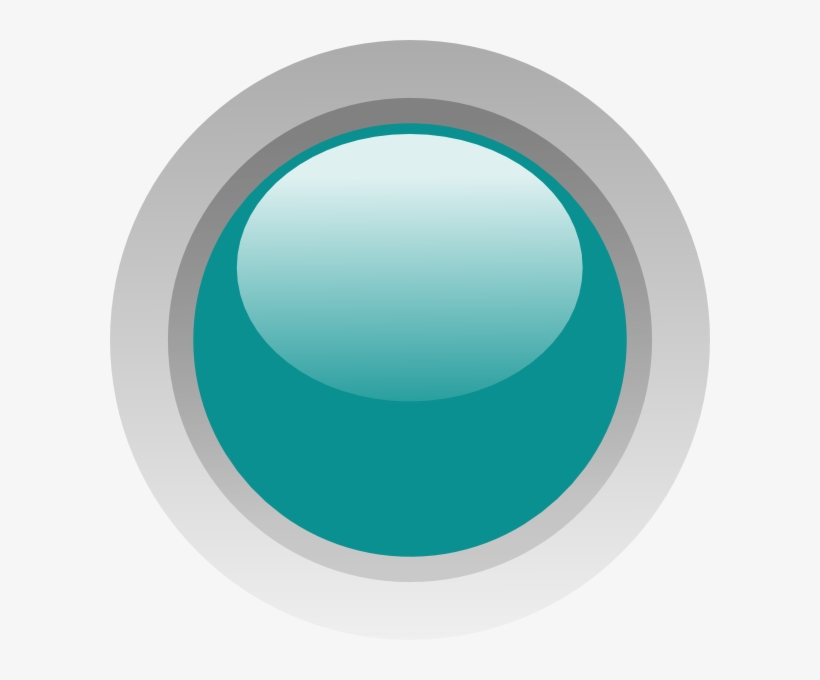 Dark Grey Led Circle Clip Art - Light-emitting Diode, transparent png download