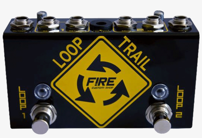 Fire Custom Loop Trail Pedal - Fire Custom Shop Fire Custom Loop Trail Pedal, transparent png download