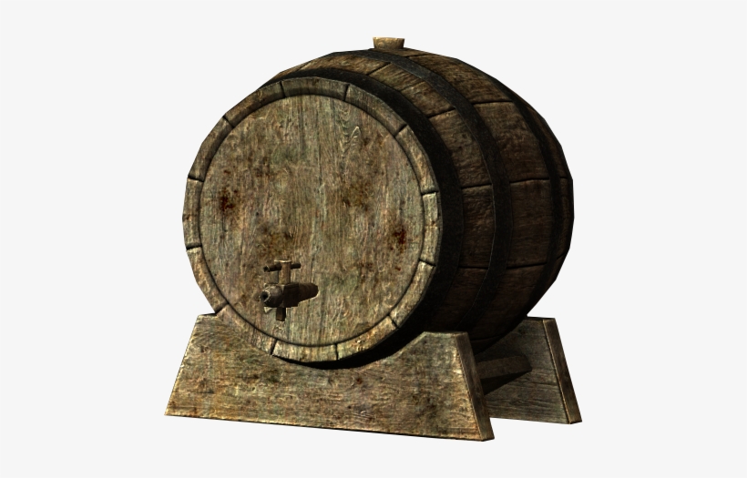 Black Briar Mead Keg Skyrim Keg Transparent PNG 460x445 Free