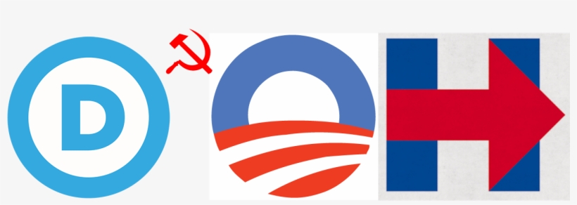 We Start With The Democrat Symbol, Followed By Their - Democrat New Logo, transparent png download