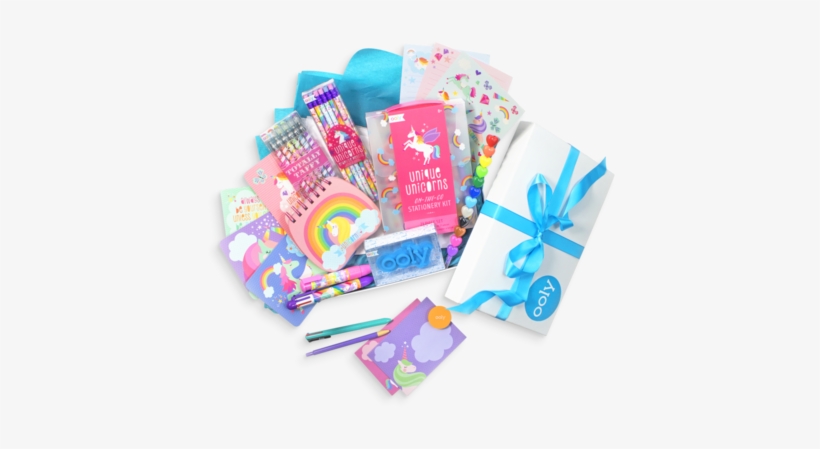 Unicorn Write Stuff Gift Set - Ooly Unicorn Write Stuff Gift Set, transparent png download