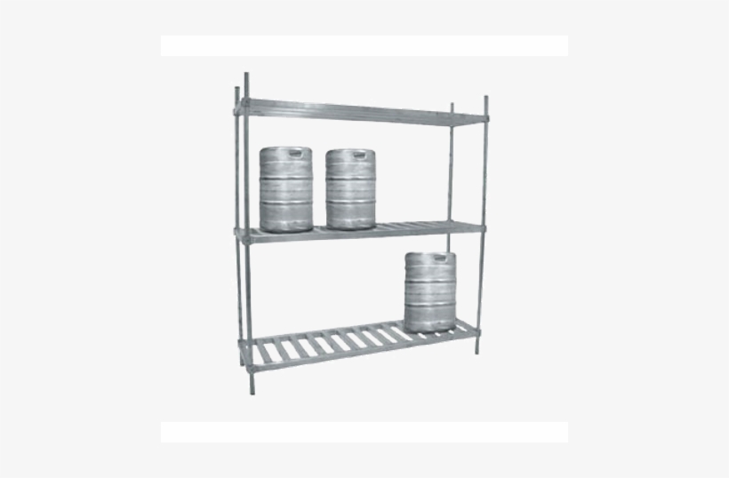 Advance Tabco Kr-60 Keg Rack, 60"w X 20"d X 76"h, Shelves, - Keg Rack, transparent png download