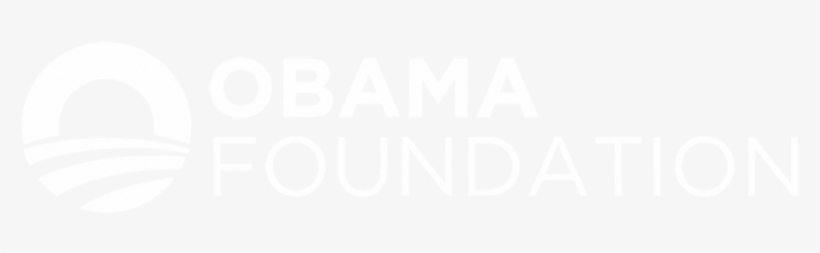 Follow Us - - Obama Foundation Logo White, transparent png download