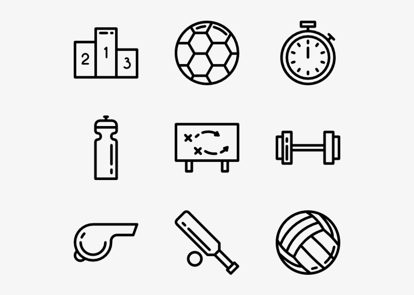 Sport Icon Set - Optometry Icons, transparent png download