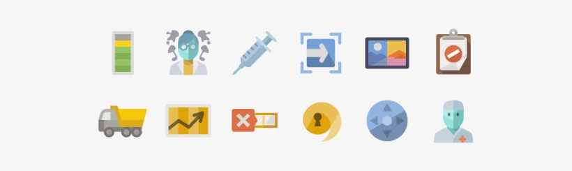 A Complete Series Of Vector Icons In The Clean Style, transparent png download
