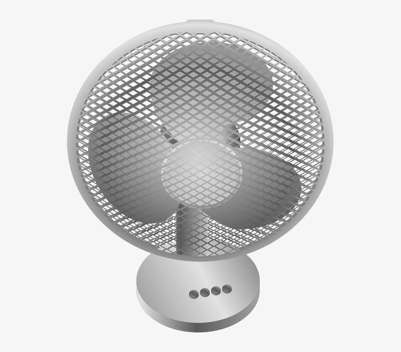 Ventilator, Fan, Air, Wind, Blowing, Metal, Rotation - Ventilator Luft, transparent png download