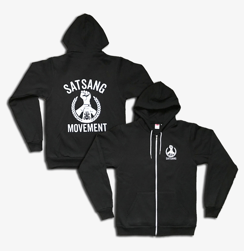Peace Fist Zip Hoodie, transparent png download