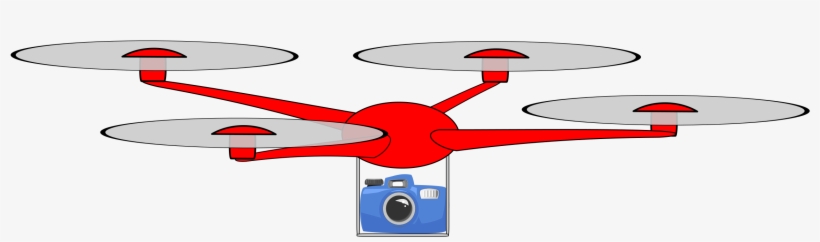 This Free Icons Png Design Of Simple Drone With Camera, transparent png download