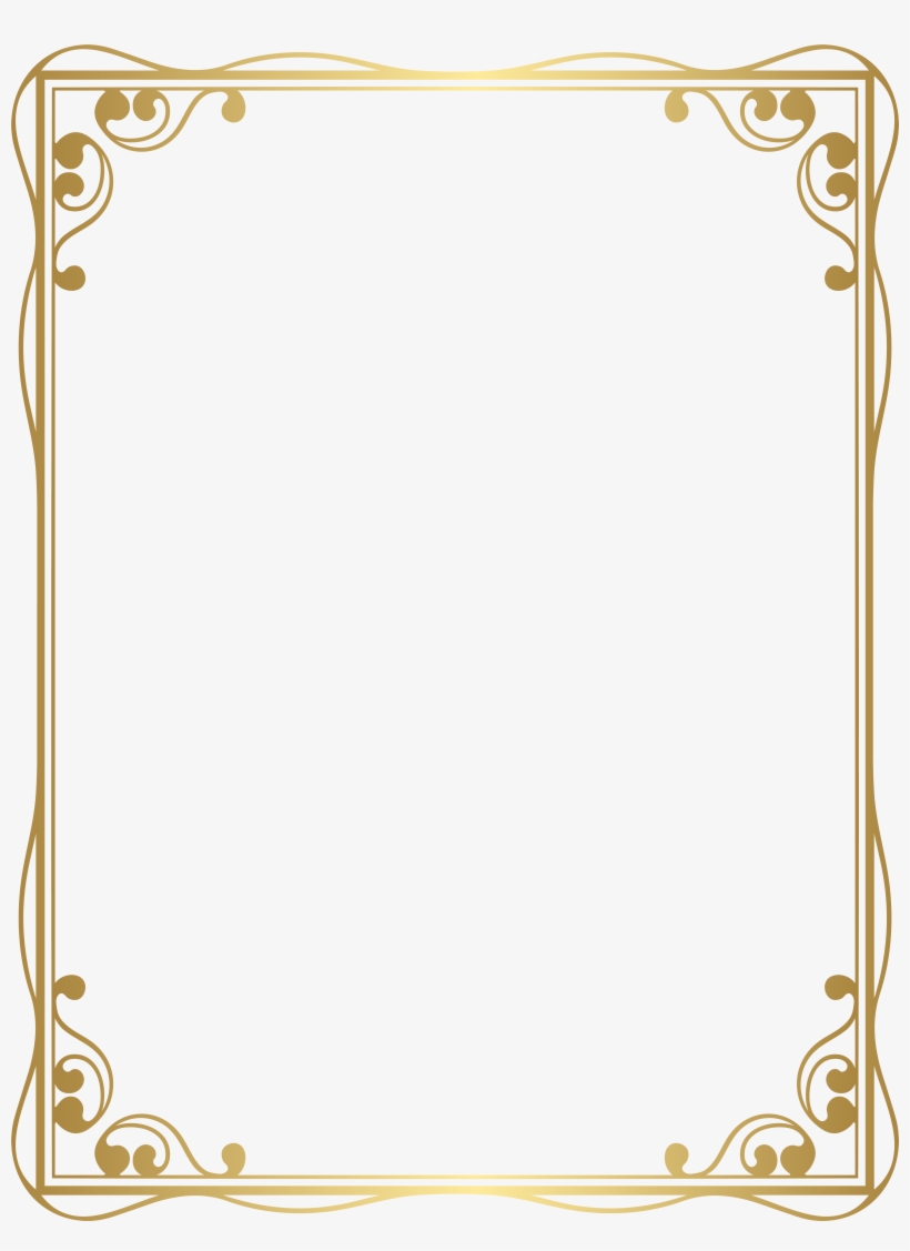 Border Design Png, transparent png download