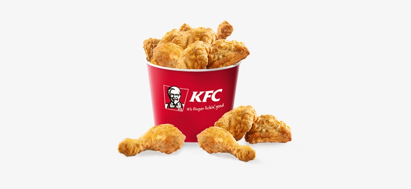 Den Original Bucket Zum Teilen Servieren Wir Dir Und - Kfc Chicken Wings Eimer, transparent png download