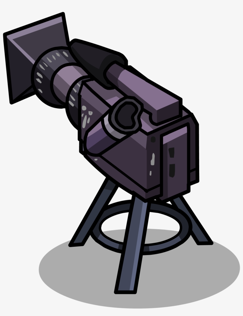 Video Camera Clipart Png - Club Penguin Video Camera, transparent png download