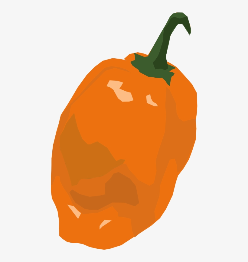 Free Vector Habanero Pepper 100741 Habanero Pepper - Habanero Png, transparent png download