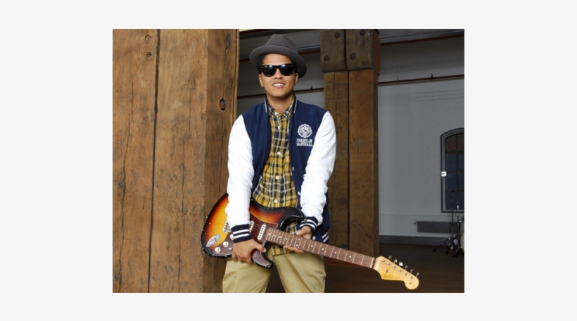 Bruno Mars - Guitar, transparent png download
