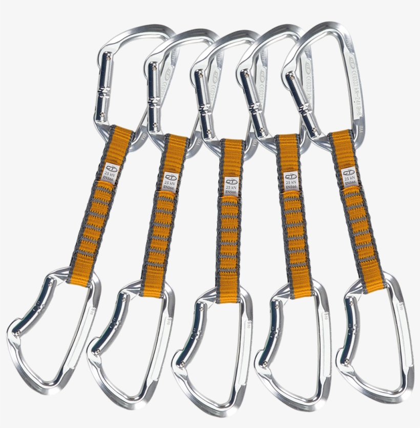 Basic Set Cintas Express P5 - Climbing Technology Basic Set Ny 5 Pcs Express Set, transparent png download