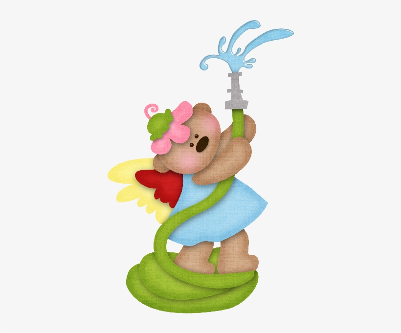 Botones, Marcos, Osos, Flores, Lazos, Cintas Png Para - Cartoon, transparent png download