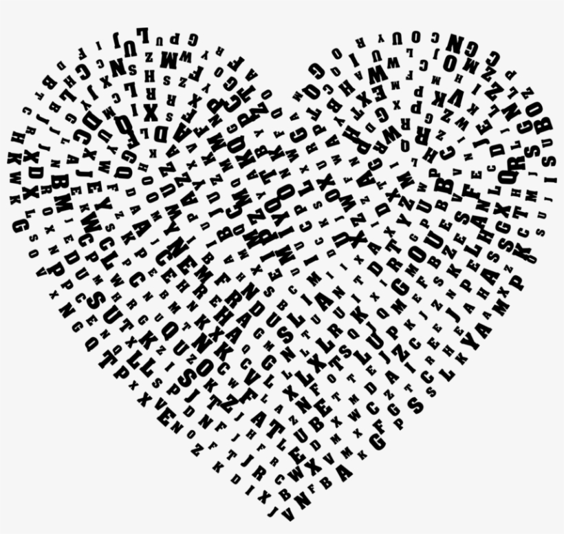 Men - Heart Music Notes Png, transparent png download