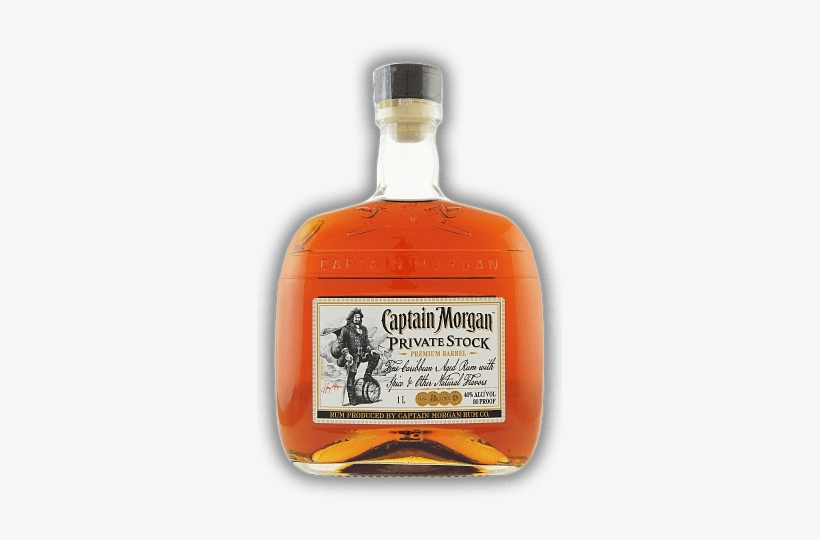 Captain Morgan Private Stock 1,0 Liter - Captain Morgan, transparent png download