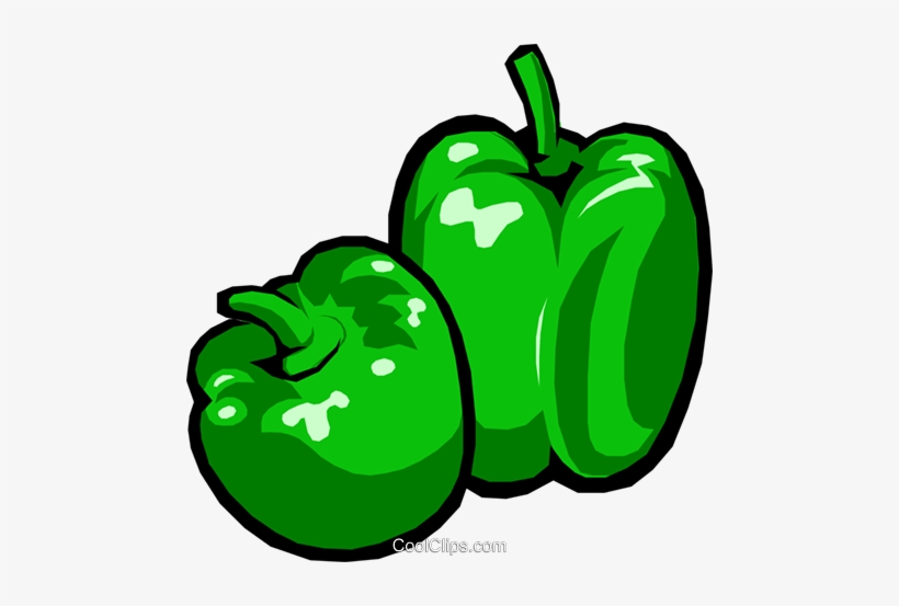 Green Pepper Clip Art 553, 820 Green Peppers Royalty Free Vector Clip Art Illustration - Clipart Green  Bell Pepper Transparent PNG - 480x473 - Free Download on NicePNG