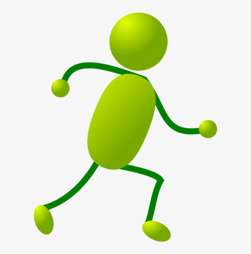 Graphic Library Stock Figure At Getdrawings Com Free - Stick Man Running, transparent png download