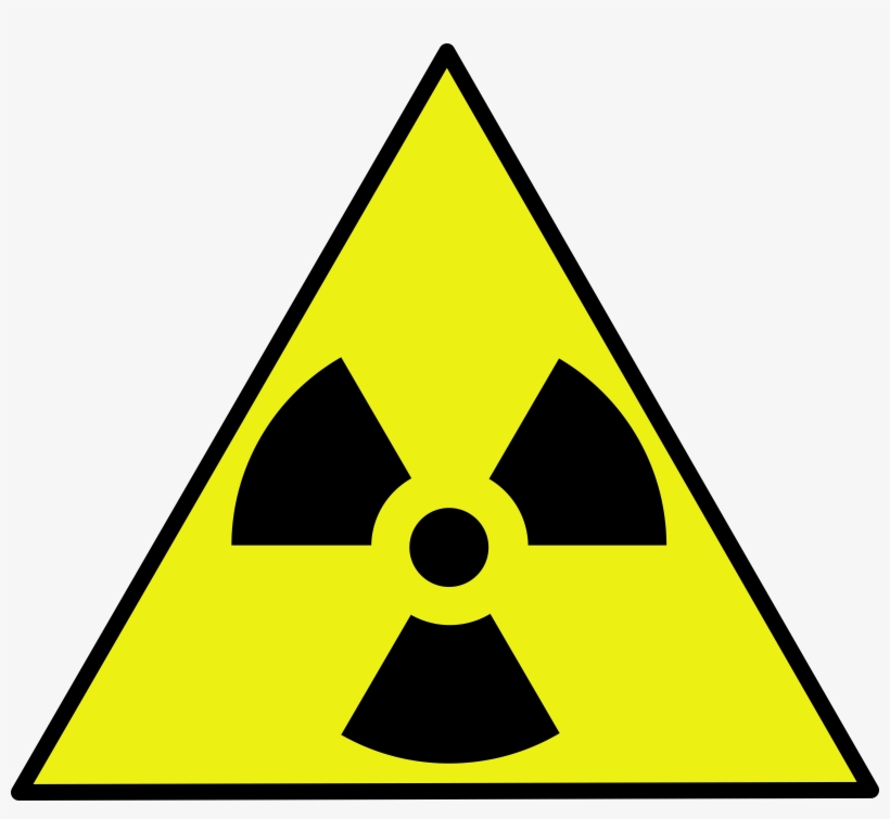 This Free Icons Png Design Of Nuclear Warning Sign, transparent png download