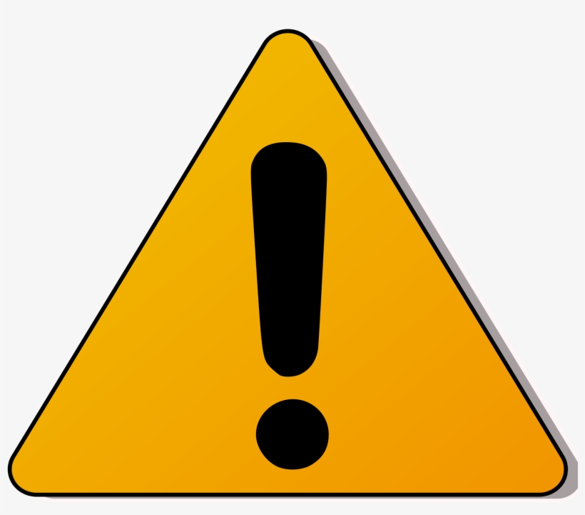 Caution Sign Png - Warning Sign Png, transparent png download