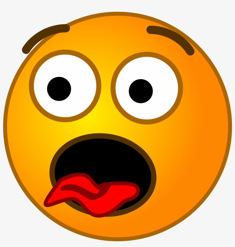 Open - Scream Smiley, transparent png download