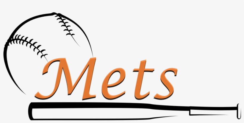 The New York Mets Baseball In New York - Baseball, transparent png download