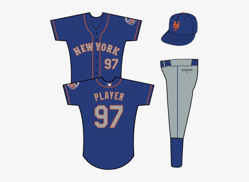 New York Mets - Cleveland Indians Baseball Uniform, transparent png download