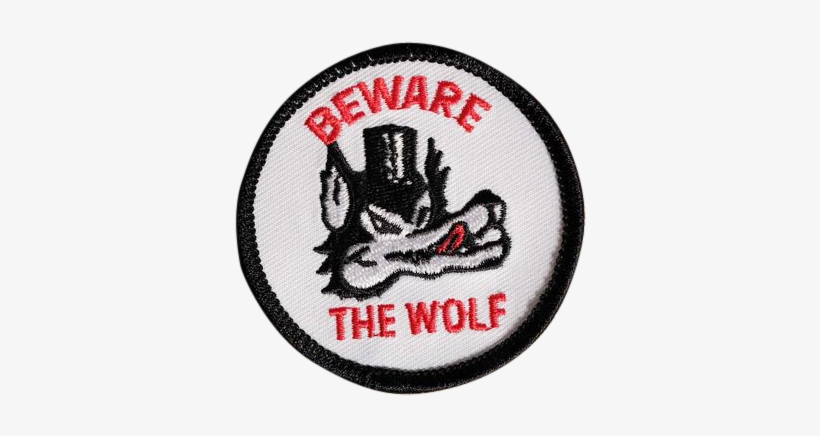 Beware The Wolf Patch - Wolf, transparent png download