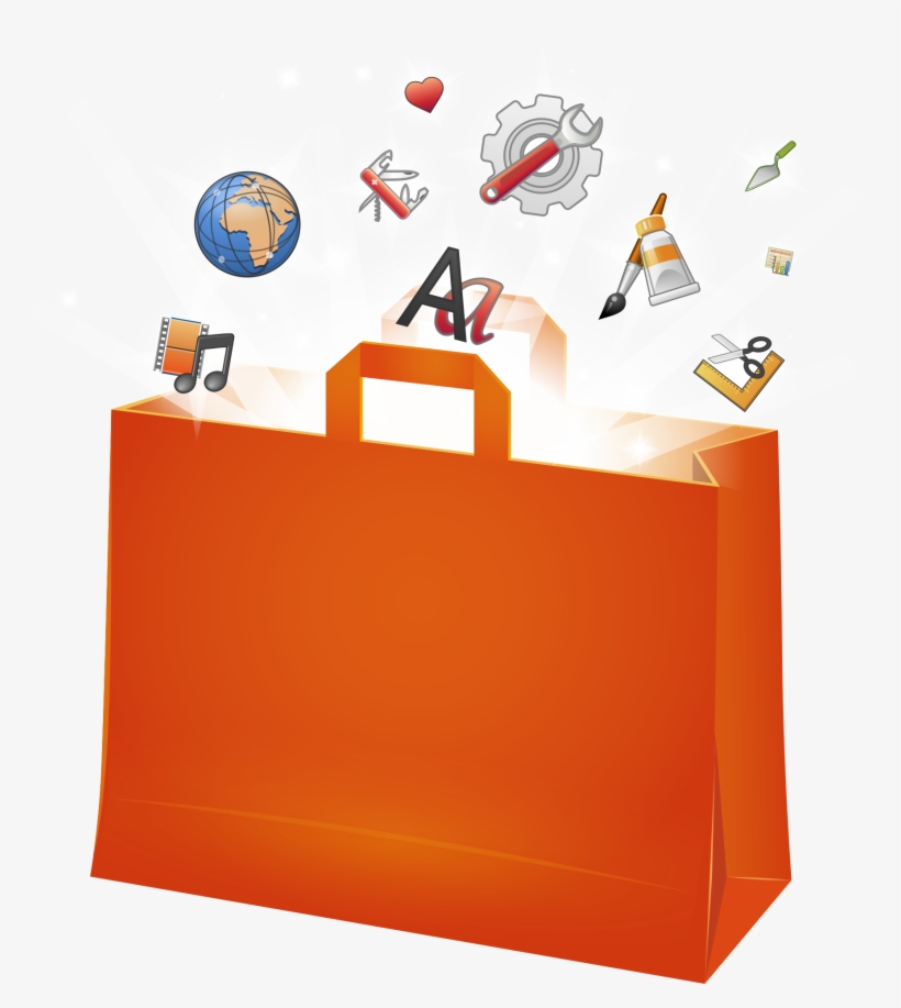 Ubuntu Software Center Icon V2 - Ubuntu Software Center, transparent png download