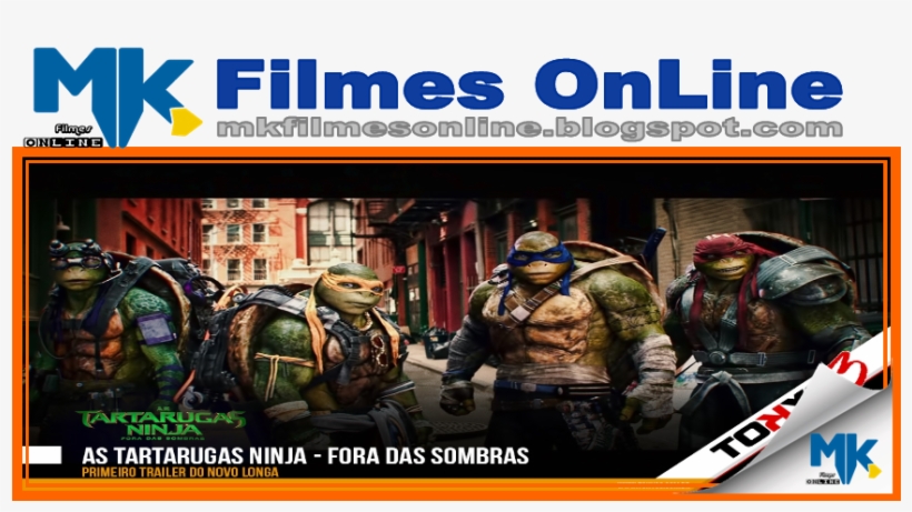 As Tartarugas Ninjas Fora Das Sombras Dublado Mk Filmes - Pc Game, transparent png download