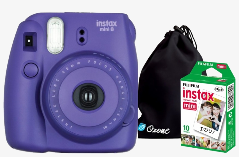 Fujifilm Instax Mini 8 Instant Film - Colour Film Instax Mini Film - Fujifilm - Cameras, transparent png download