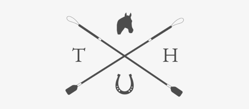 Monogram Crossed Crops - Ball Hockey, transparent png download