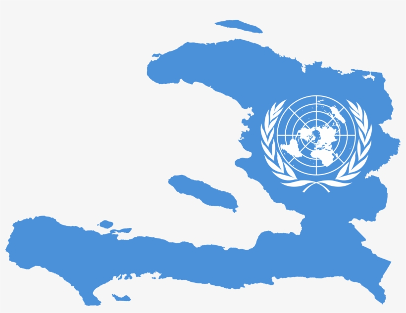 Flag Map Of Haiti - Haiti Capital City Map, transparent png download