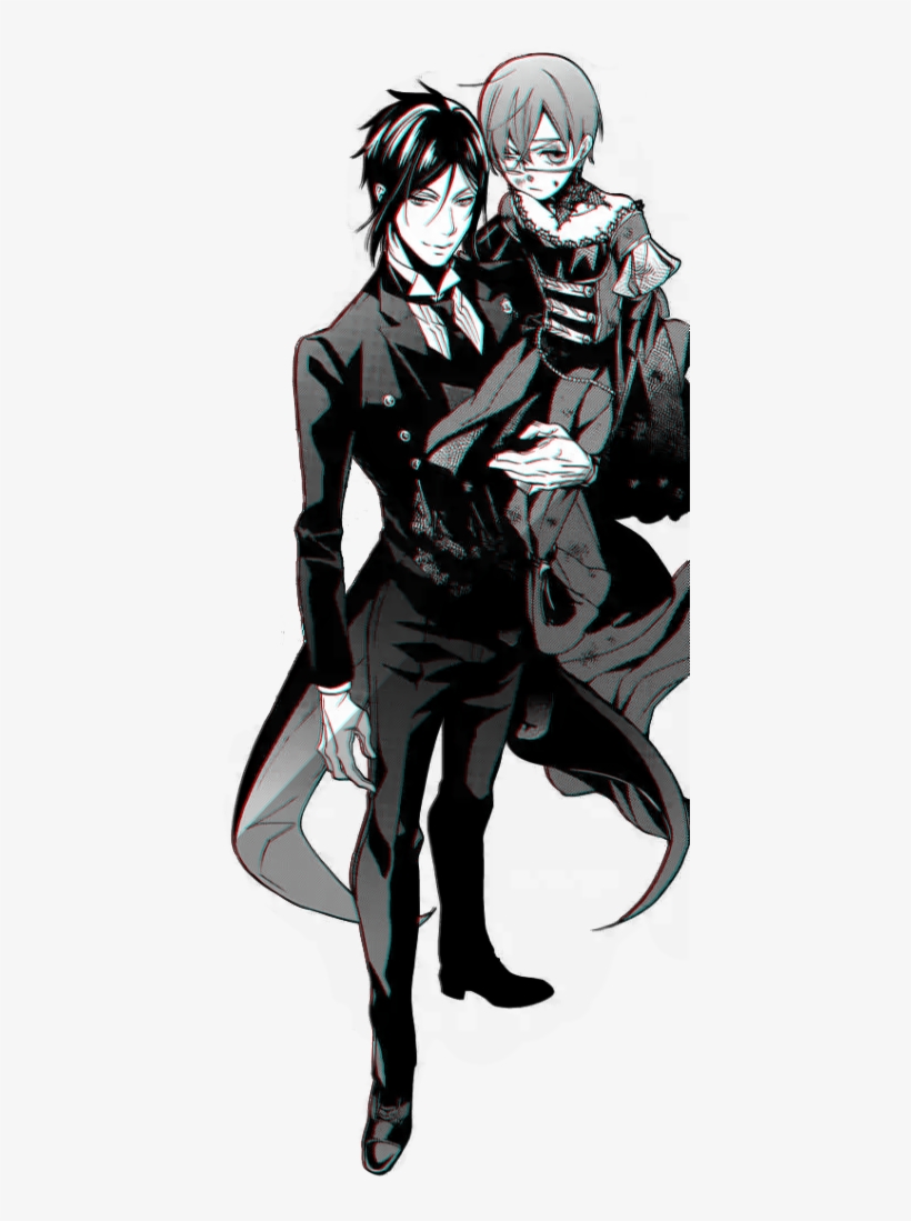 Ciel And Sebastian - Sebastian Michaelis, transparent png download