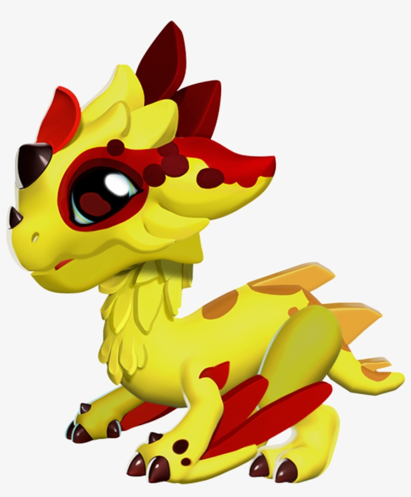 Red Talon Dragon Baby - Dragon Quest Monsters, transparent png download