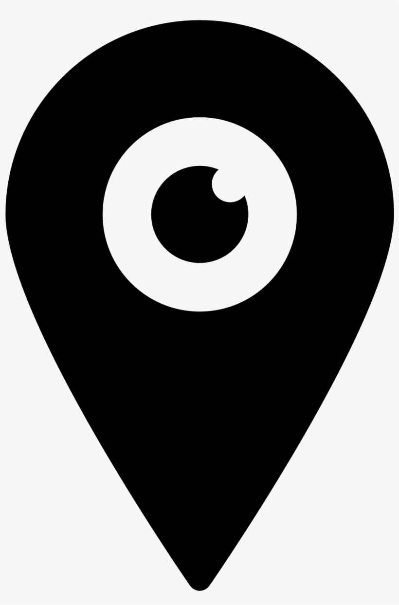 Visit Filled Icon - Location Point, transparent png download