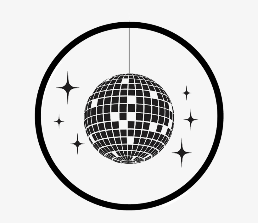 Party Hire - Disco Ball Art Png, transparent png download