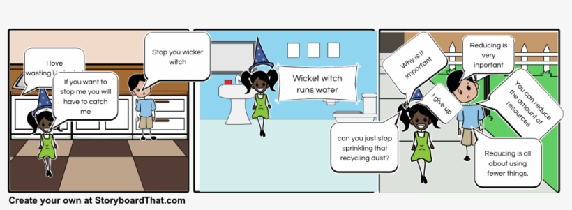 The Wicked Witch Of Waste - Cartoon, transparent png download