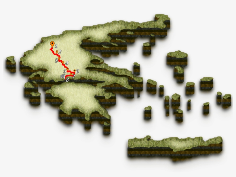 Greece 3d Map2016 - Greece, transparent png download