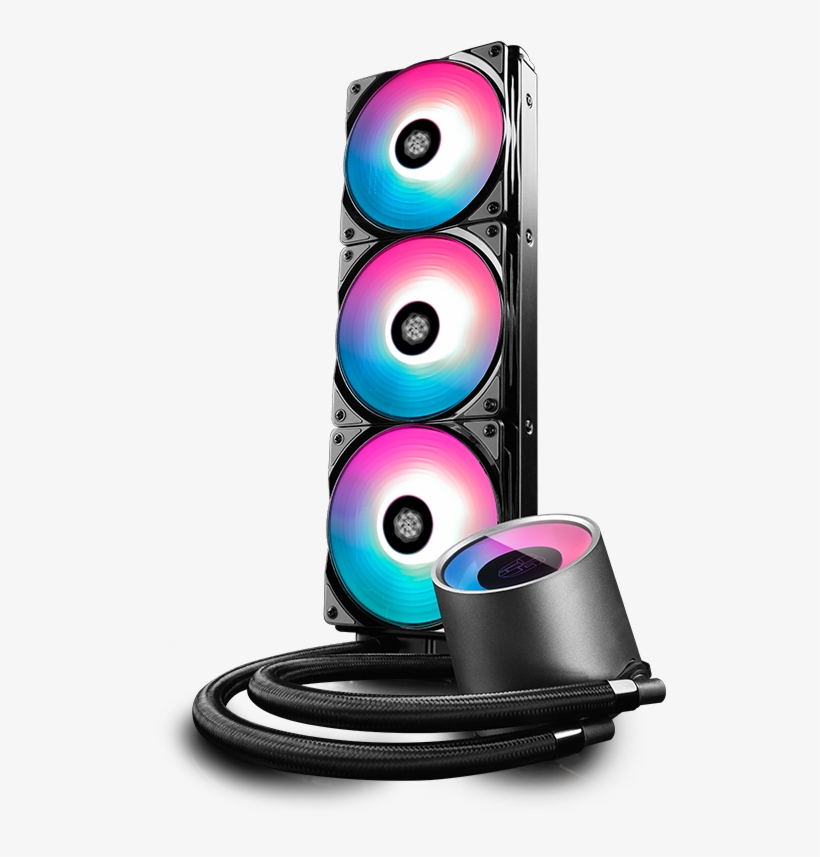 Ambient Lighting Design Which Provides A Perfect Display - Refrigeracion Liquida Rgb, transparent png download